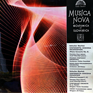 LP Bohuslav Martinů – Sinfonietta Giocosa / Incantation (Piano Concerto No. 4)