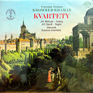 LP František Vincenc Krommer-Kramář, Suk Quartet Members, Jiří Mihule – Quartets