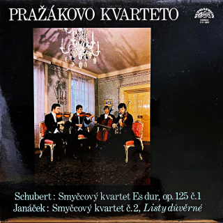 LP Pražákovo Kvarteto, Schubert, Janáček – Smyčcový Kvartet Es Dur, Op. 125 Č...