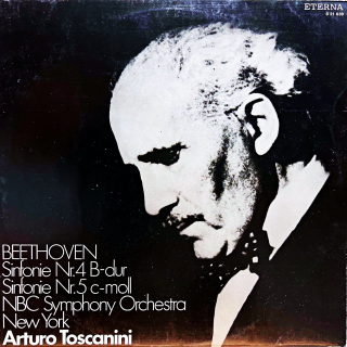 LP Beethoven - NBC Symphony Orchestra NY, A.Toscanini – Sinfonien Nr. 4 Und 5
