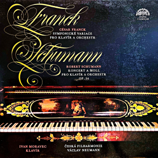 LP C.Franck / R.Schumann – Symfonické Variace Pro Klavír A Orchestr / Koncert...