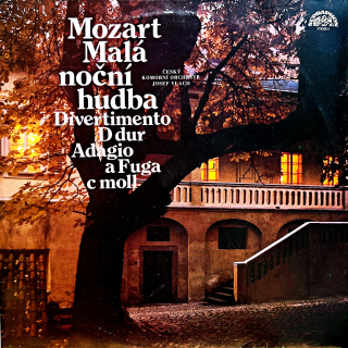 LP W.A.Mozart, Josef Vlach – Malá Noční Hudba / Divertimento D Dur / Adagio A...