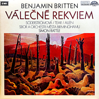 2xLP Benjamin Britten - Válečné Rekviem