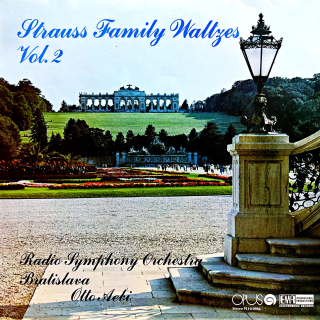 LP Radio Symphony Orchestra Bratislava, O.Aebi – Strauss Family Waltzes Vol. 2