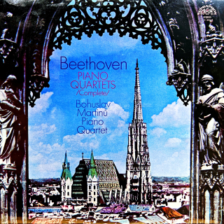 2xLP Beethoven, Bohuslav Martinů Piano Quartet – Piano Quartets (Complete)