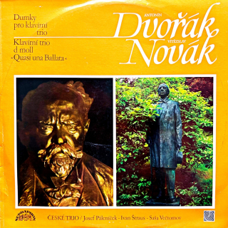 LP Dvořák / Novák, České Trio – Dumky Pro Klavírní Trio / Klavírní Trio...