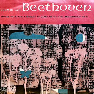 LP Ludwig Van Beethoven – Sonáta Pro Klavír A Housle F Dur "Jarní", Op. 24 A A D