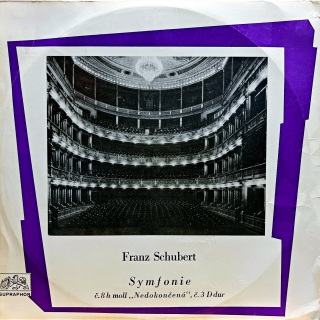LP Franz Schubert – Symfonie Č. 3.8 Nedokončená
