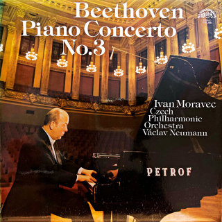 LP Beethoven, Ivan Moravec, Václav Neumann – Piano Concerto No.3