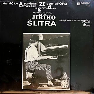 LP Jiří Šlitr ‎– Písničky A Povídání Ze Semaforu