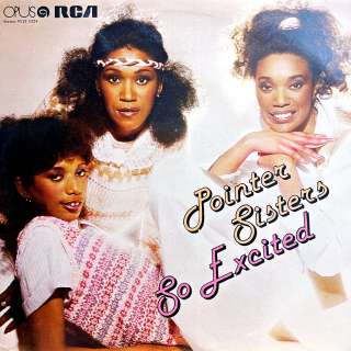 LP Pointer Sisters ‎– So Excited