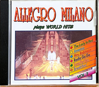 CD Allegro Milano – Plays World Hits Vol. 3