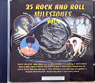 CD Various - 25 Rock And Roll Milestones Vol. 6
