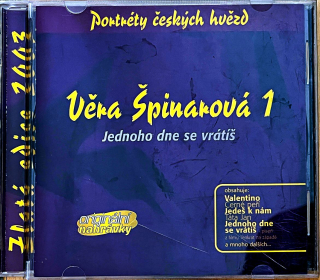CD Věra Špinarová – Věra Špinarová 1 (Jednoho Dne Se Vrátíš)