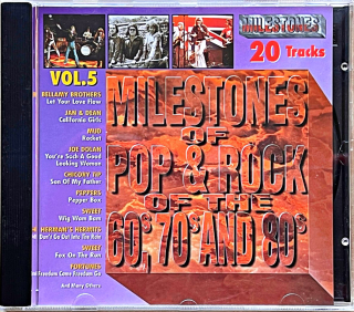 CD Various – Milestones Of Pop & Rock Of The 60s, 70s And 80s Vol. 5