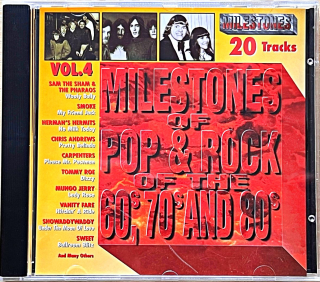 CD Various – Milestones Of Pop & Rock Of The 60's, 70's And 80's Vol. 4