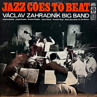 LP Václav Zahradník Big Band ‎– Jazz Goes To Beat