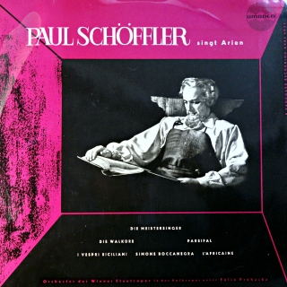 LP Paul Schöffler, Kammerorchester Der Wiener Staatsoper In Der Volksoper