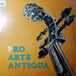 LP Pro Arte Antiqua Praha ‎– Koncert Souboru Pro Arte Antiqua