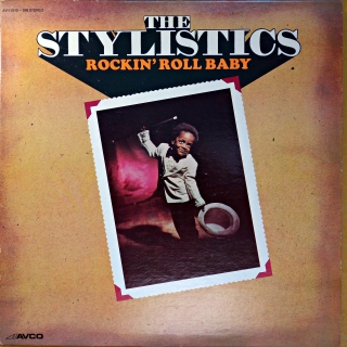 LP The Stylistics ‎– Rockin' Roll Baby